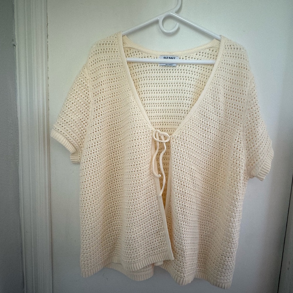 Old Navy crochet top